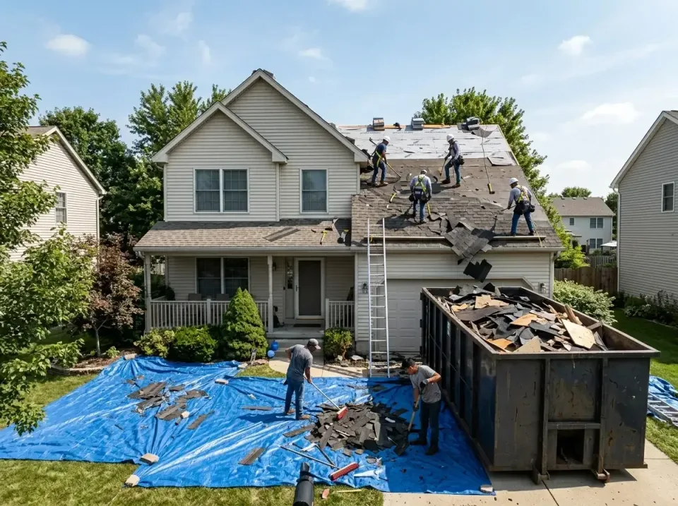 roof-replacement-debris-remova-004 — frequently asked questions, Cheapest Dumpster Rentals in Ruskin, FL